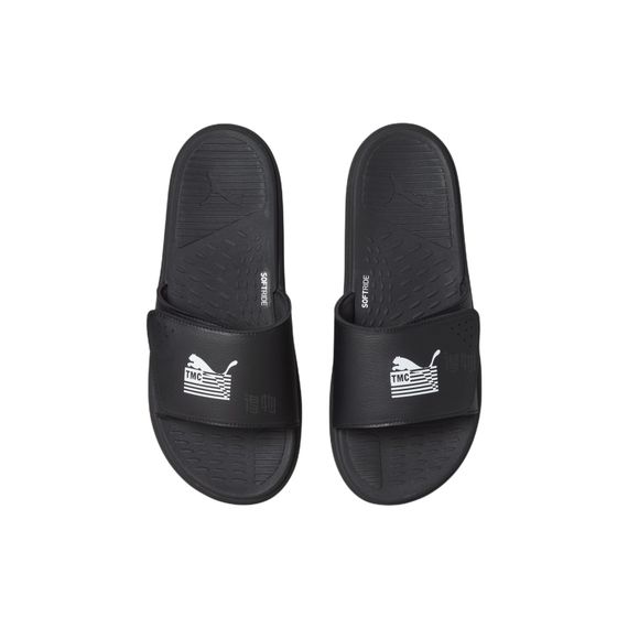 Puma Softride Slides 'Black White'