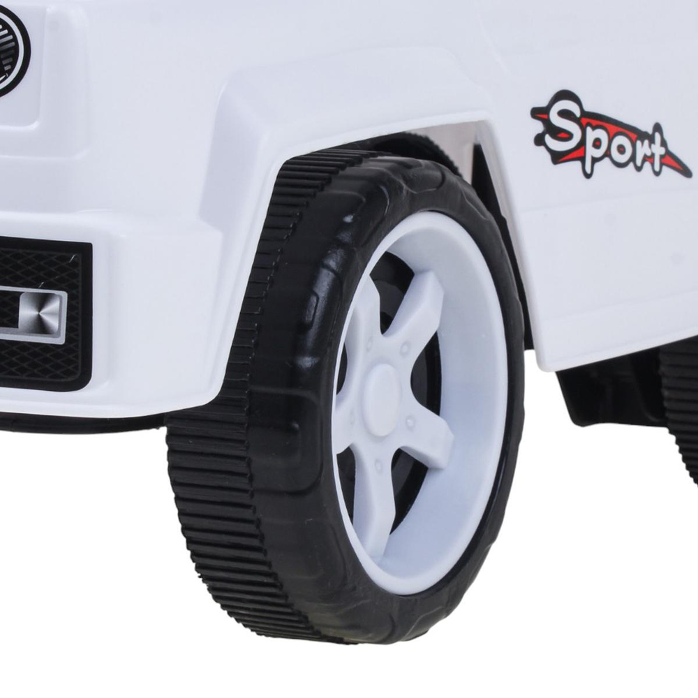 Детская машина толокар, серая, коробка NNC-2