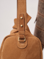 Замшевая сумка DBR 31378 светло-коричневый