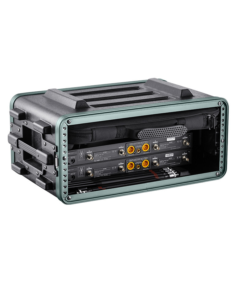 Пластиковый рэковый кейс RB PE-4U-400