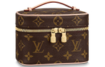 LOUIS VUITTON Nice Monogram Nano Brown