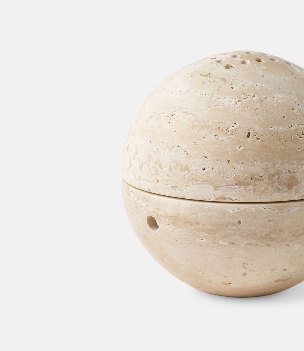 Addition Studio Sphere Incense Burner Travertine — держатель благовоний
