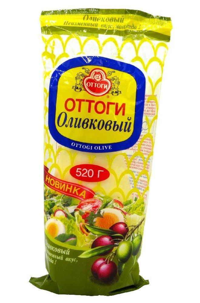 Майонез Ottogi Mayonnaise Оттоги Оливковый 520 г, 2 шт