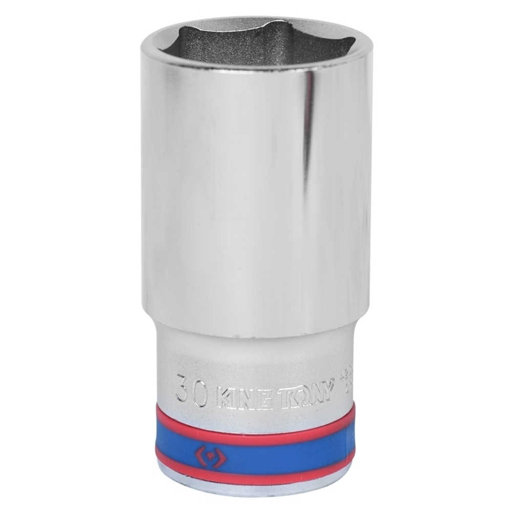 KING TONY (423530M) Головка торцевая глубокая шестигранная 1/2", 30 мм