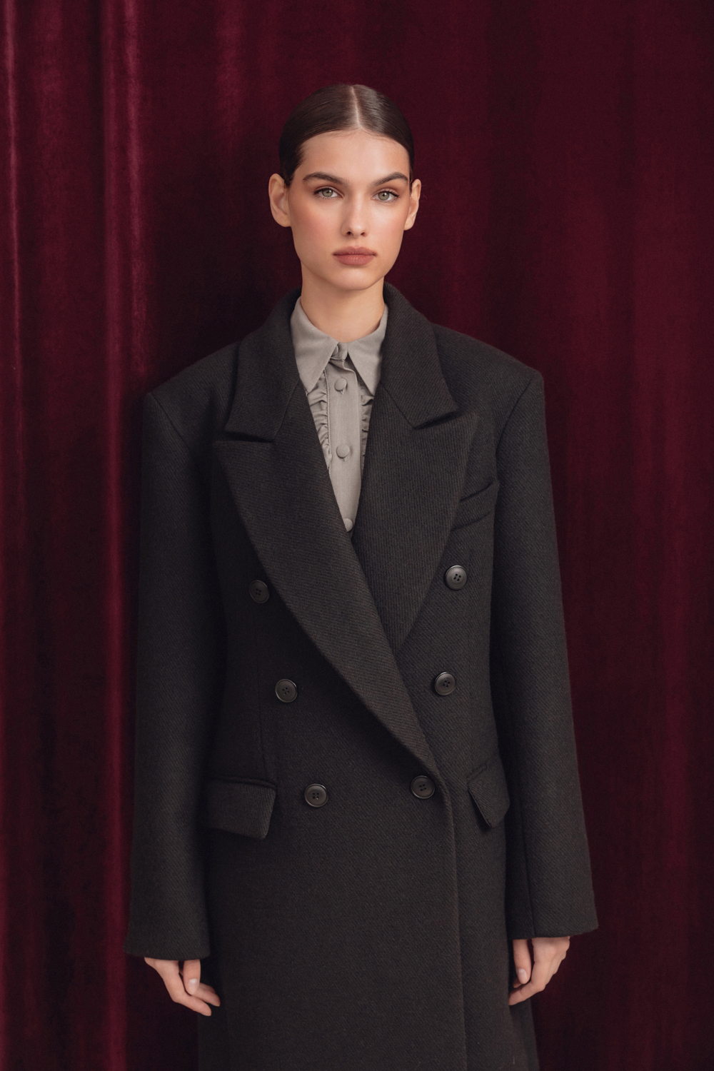 Пальто «Ингрид», черный