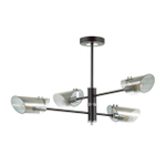 4402/4C MODERNI LN19 000 хром, черный Люстра потолочная E14 4*40W 220V NOLAN