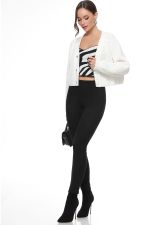 Брюки черные замшевые облегающие DStrend (Акция)