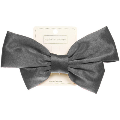 Зажим для волос «ПЕРСЕЯ», цвет черный, 14*11см (белый блистер)