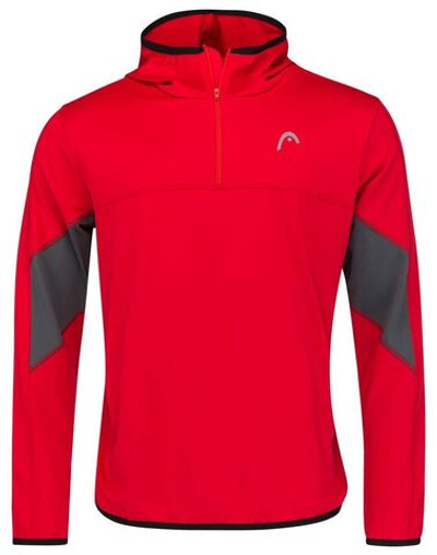 Куртка теннисная Head Club 22 Tech Hoodie M - Red