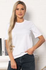 Футболка базовая (белая) Б14943-10М LT Collection