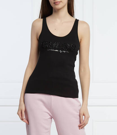 топ atena GUESS - черный(W2GP09 K1811)