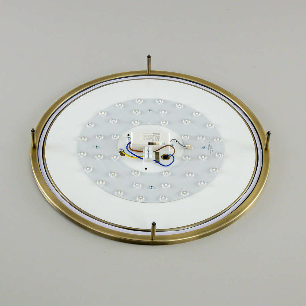 Citilux Бостон CL709503N LED Люстра с диммером Бронза