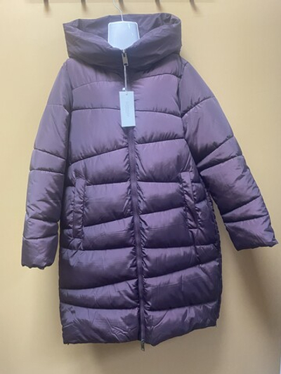 Куртка зимняя с капюшоном "Глостер" для беременных 2 в 1, цвет бордовый хамелеон, размер 48-50