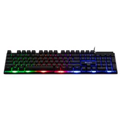 Клавиатура и мышь комплект Intro DX850 игровые 1200-3600dpi + коврик + гарнитура черный | Комплекты (клавиатура+мышь)