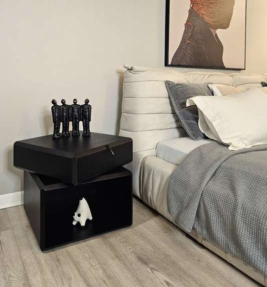 Тумба прикроватная 6078, венге