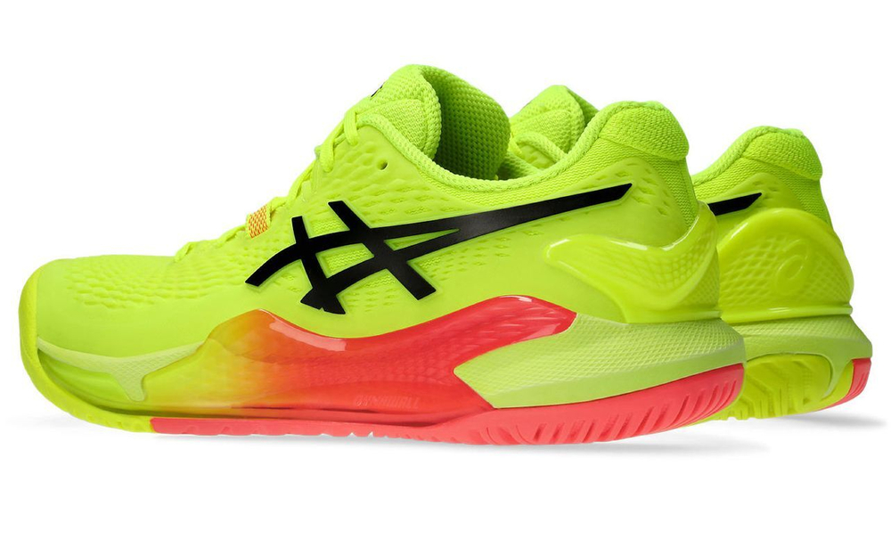 Женские Кроссовки теннисные Asics Gel-Resolution 9 Paris - желтый