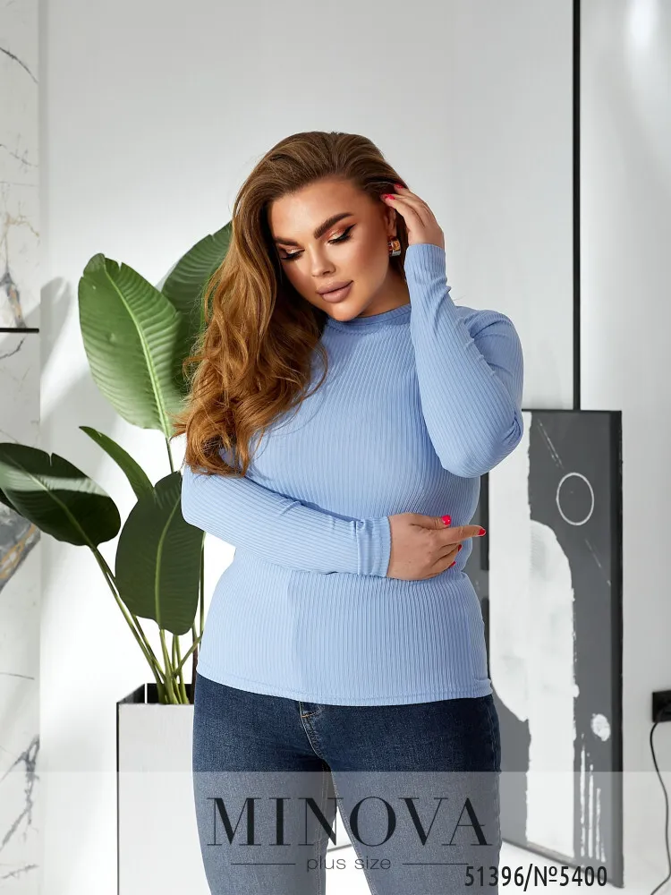 Водолазка 5400-голубой Minova