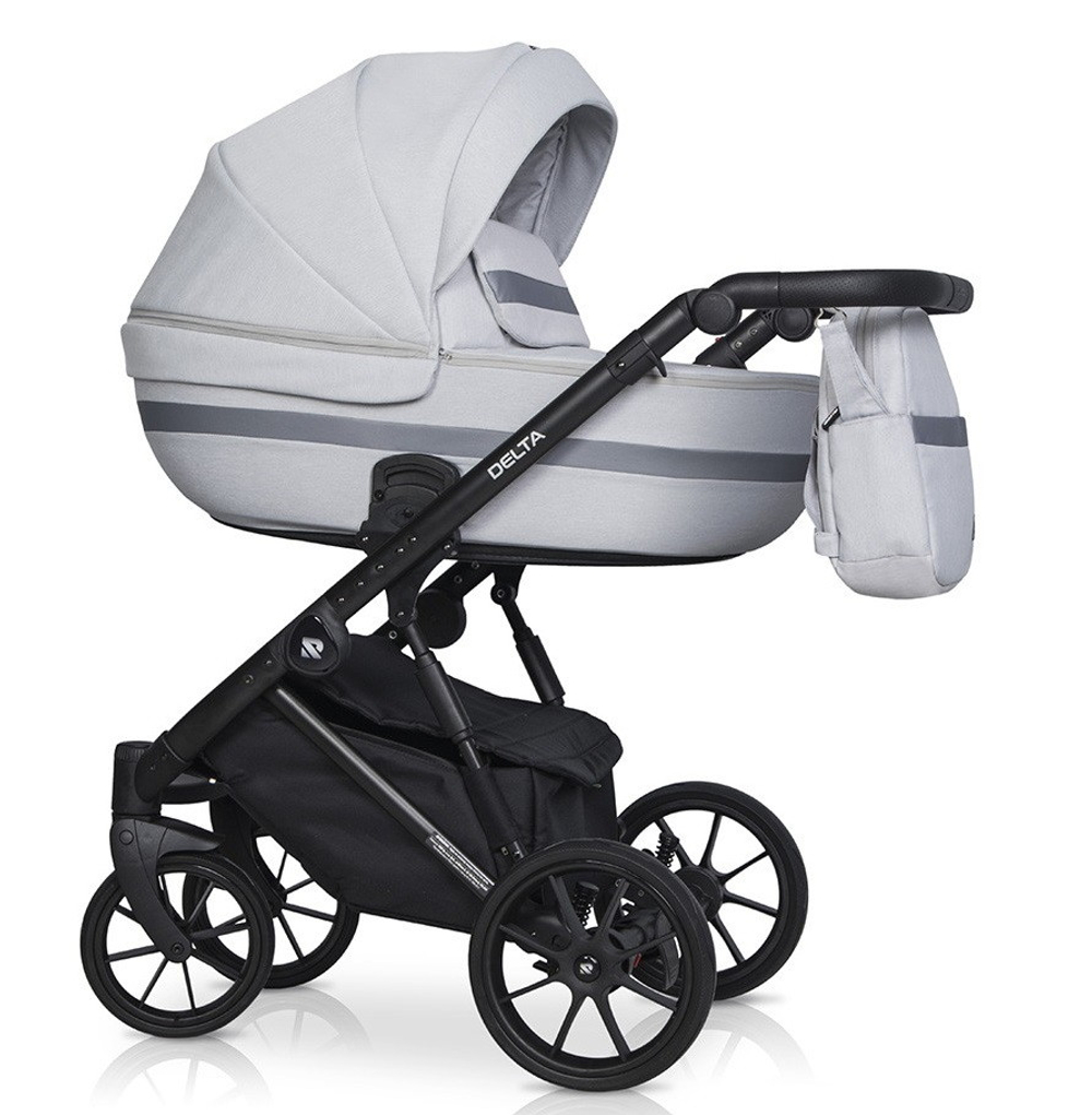 Детская коляска Riko Basic Delta 2 в 1 01 grey fox