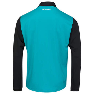 Мужская теннисная кофта Head Breaker Jacket M - petrol/black