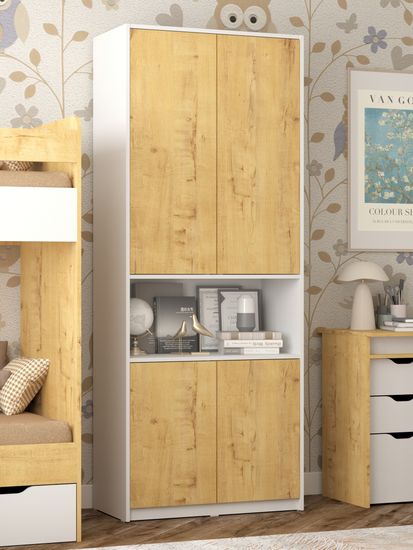 белый / дуб бунратти