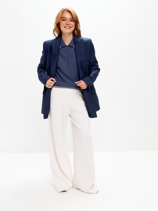 Брюки из хлопка и кашемира