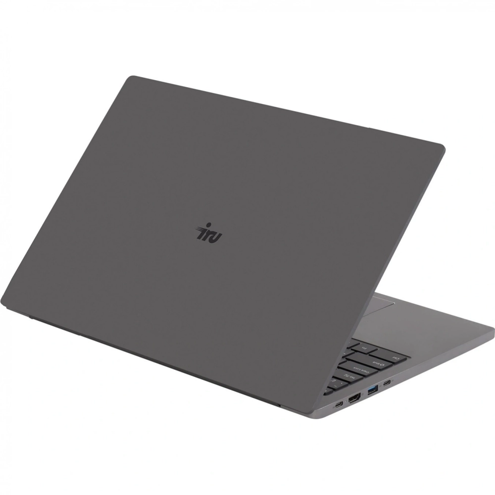 Ноутбук IRU Strato 16ALMR Core i7 12650H 32Gb SSD512Gb Intel UHD Graphics 16" IPS FHD (1920x1200) Windows 11 Pro grey WiFi BT Cam 5400mAh (2164683)