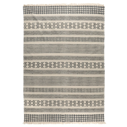 Ковер 70х160 Tkano Ethnic с контрастным орнаментом и бахромой