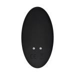 Черный вибромассажер простаты с эрекционным кольцом Strapped & Tapped