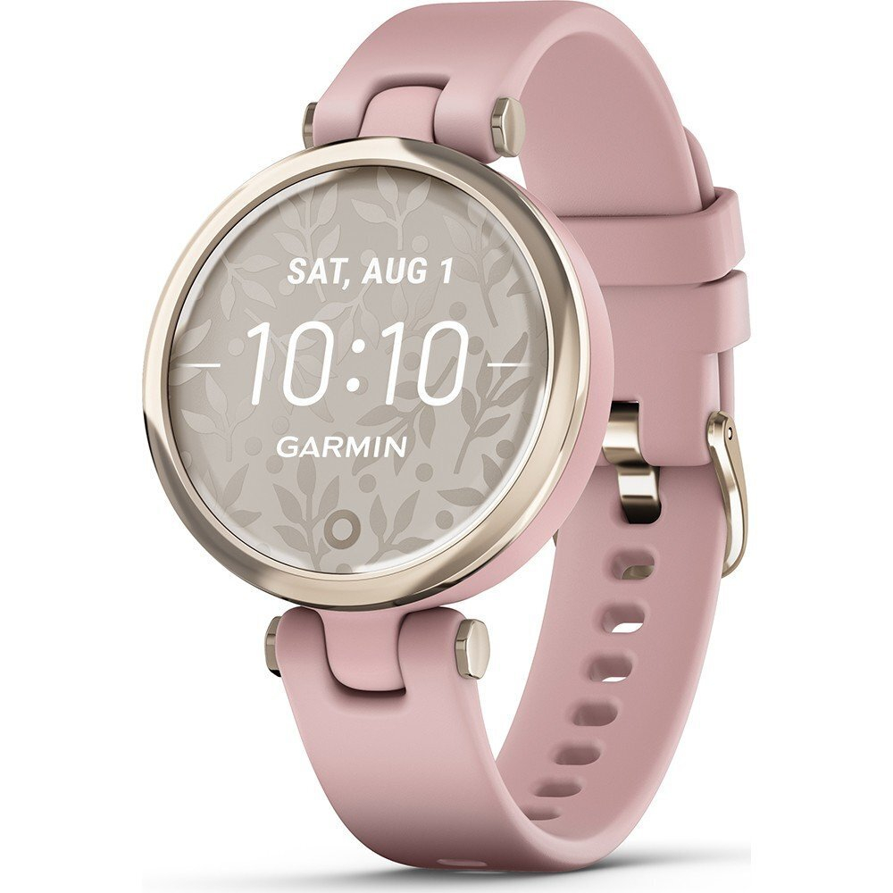 Часы Garmin Lily Cream Gold, Dust Rose, Silicone. 010-02384-13