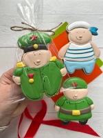 Имбирные пряники подарок на 23 февраля