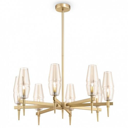 Люстра на штанге Maytoni H002PL-08G