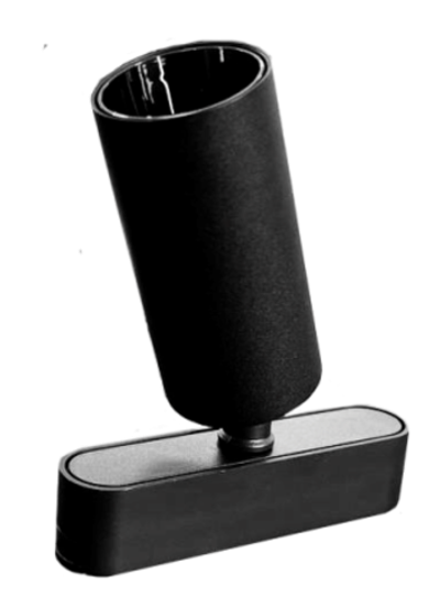 CLARUS Магнитный ультратонкий трековый светильник SPOT черный, 12W, 4000K, 40 шт