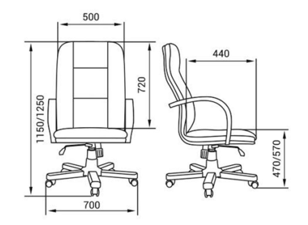 Кресло для руководителя ФИЛАДЕЛЬФИЯ 668