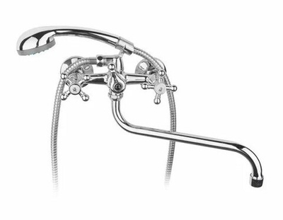 Смеситель для ванны ДЛ. излив 2-ух руч. ТУНИ (12/1шт)