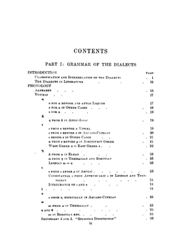 Introduction to the study of the Greek dialects. Grammar, selected inscriptions, glossary | Carl Darling Buck