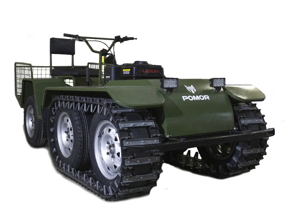 Мотобуксировщик POMOR X-6 15л.с