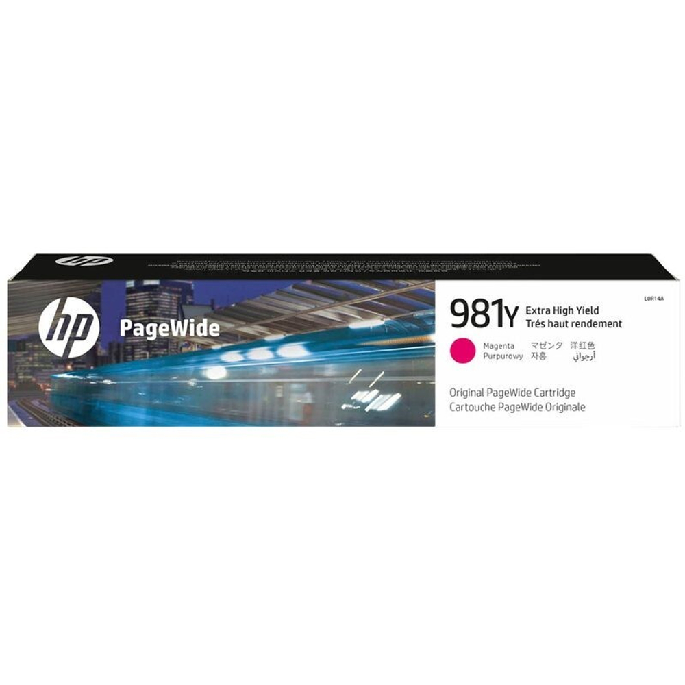 Картридж HP 981Y (L0R14A) для PageWide E58650, Enterprise 556/586 пурпурный (16k)