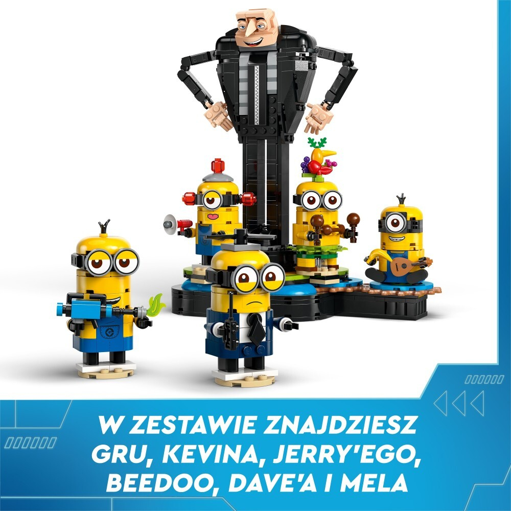 LEGO Minions - Грю и кирпичики миньонов 75582 / артикул   75582  / GTIN 5702017591483