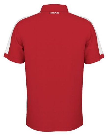 Теннисное поло Head Slice Polo Shirt - red