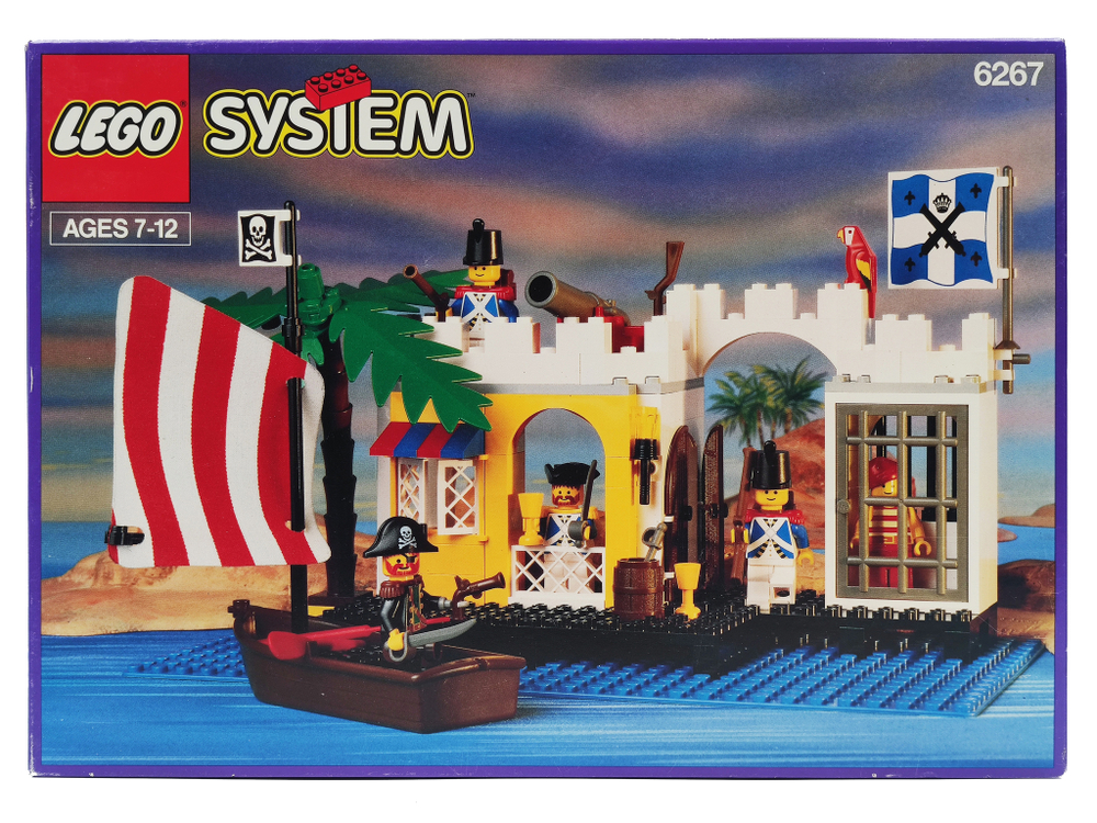 Конструктор Пираты  LEGO 6267 Заточение в лагуне
