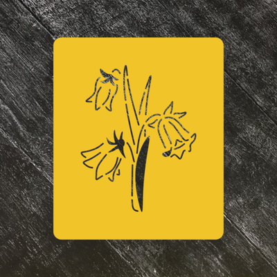 Цветок колокольчик №1