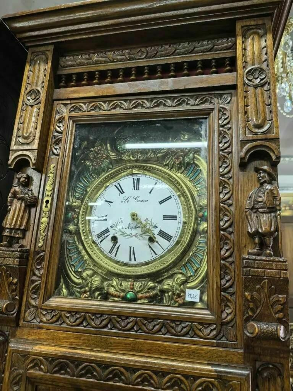 Старинные напольные часы бретонь