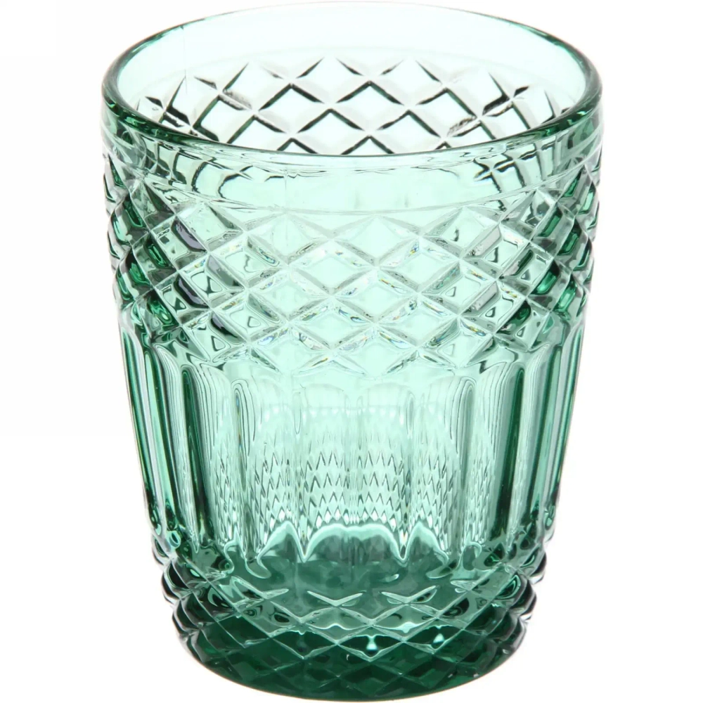Стакан низкий 300мл «Emerald» Ромбы
