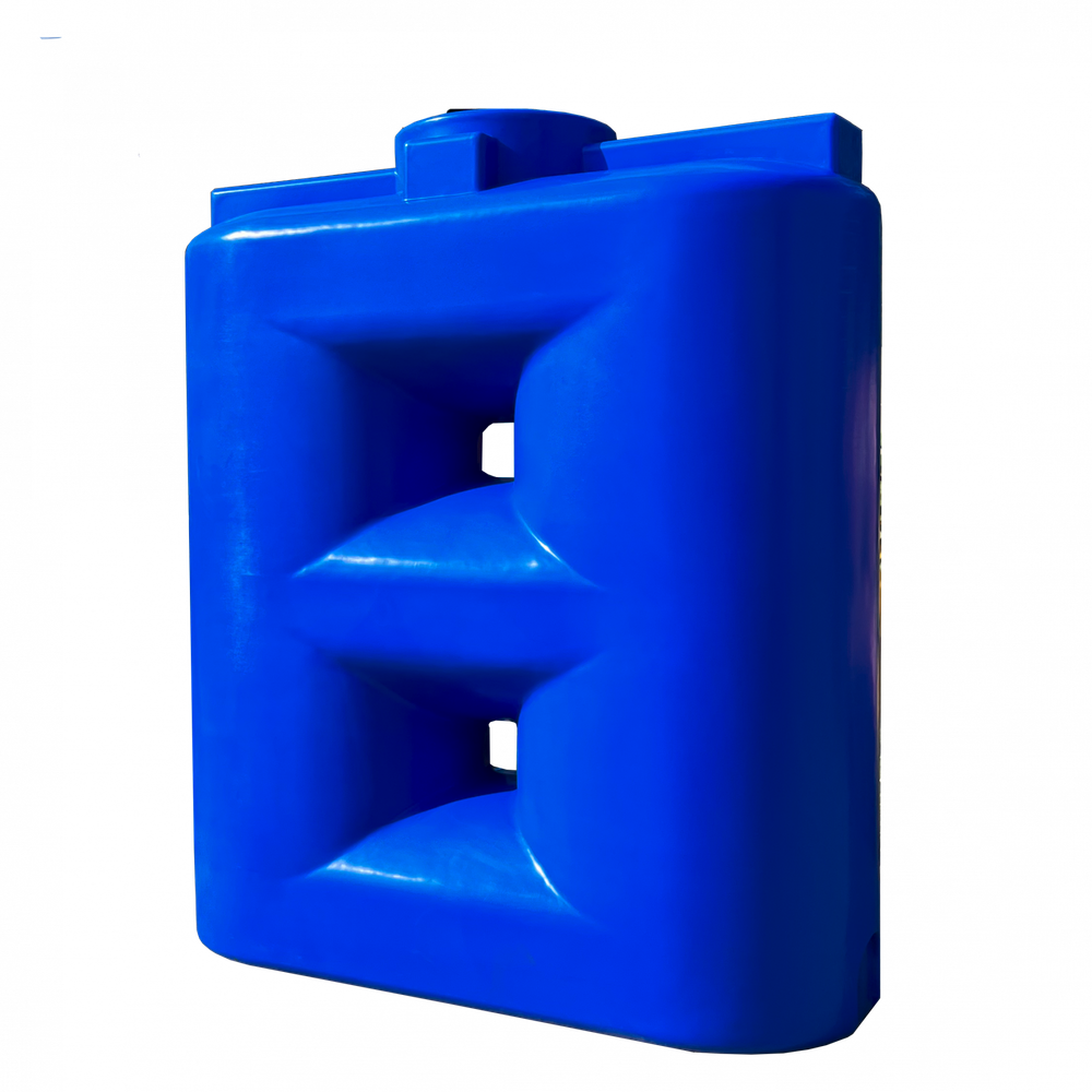 Емкость танк 1500 л Политим 1500 л. прямоугольный (1605x670x1838см;синий) - арт.560726