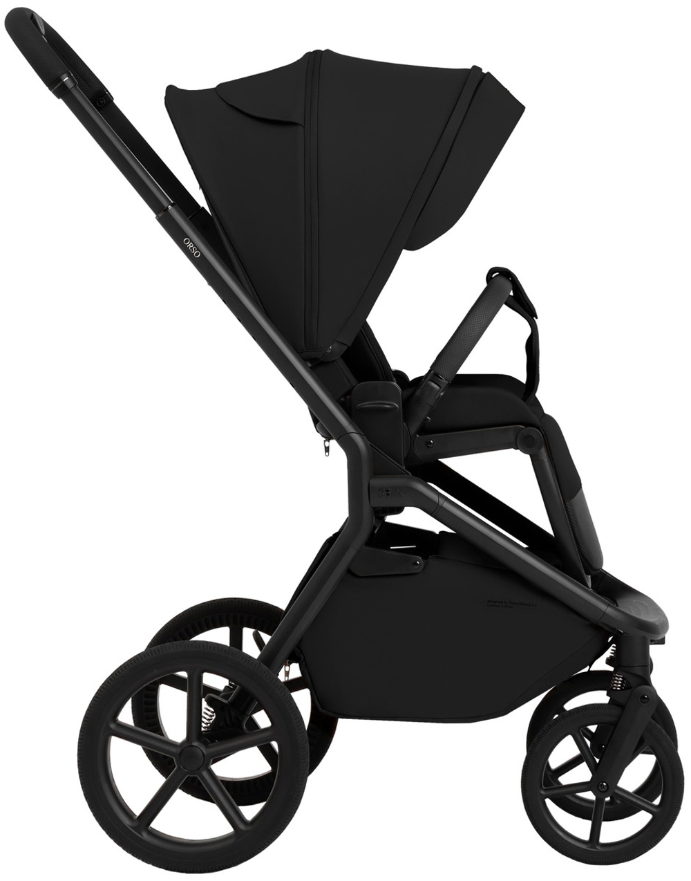 Коляска 4 в 1 Sweet Baby SBL Orso New + автокресло Elegante Plus с базой i-Size ISOFIX DK780 New Black