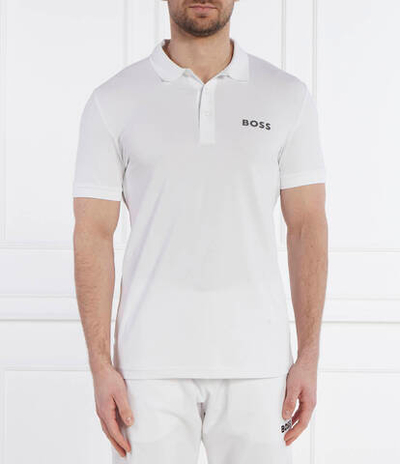 Поло Paule BOSS GREEN - белый(50512789)