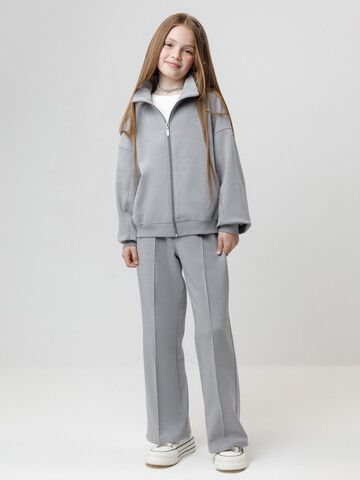 брюки  для девочки  КР 400878/серый 3911 к655