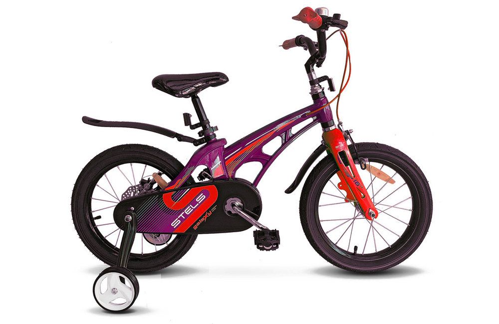Велосипед Stels Galaxy 16" фиолетовый/красный