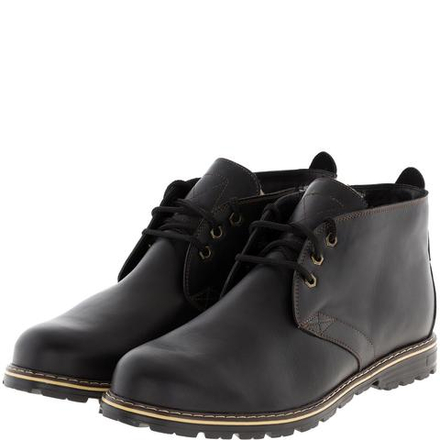 565483 ботинки мужские черные кожа