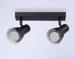 Светильник накладной TA13117/2 BK/WH черный/белый GU10/2 max 12W 350*85*150